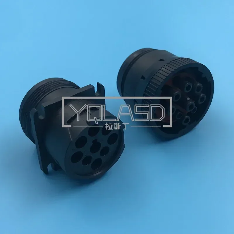 9 Way HD16-9-1939P HD16-9-1939S Deutsch Sealed Automobile Socket Diagnosctic Tool Circular Plug AC Assembly For Track J1939