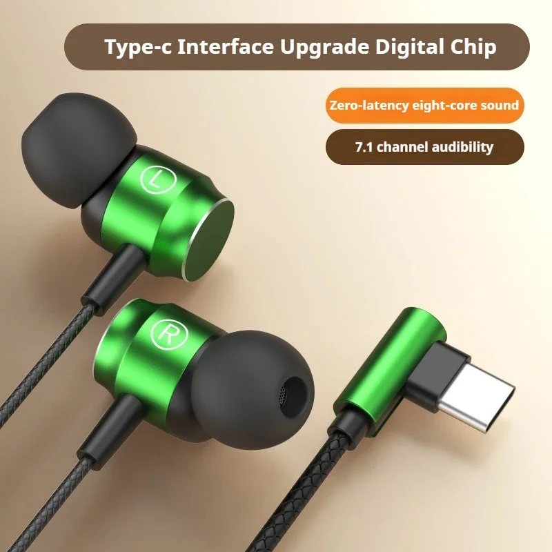 EARDECO Für Samsung Kopfhörer HiFi-Sound In-Ear USB Typ C 3,5mm Mit Kabelsteuerung Kabelgebundene Ohrhörer Für Galaxy S24 S23 S22 Ultra