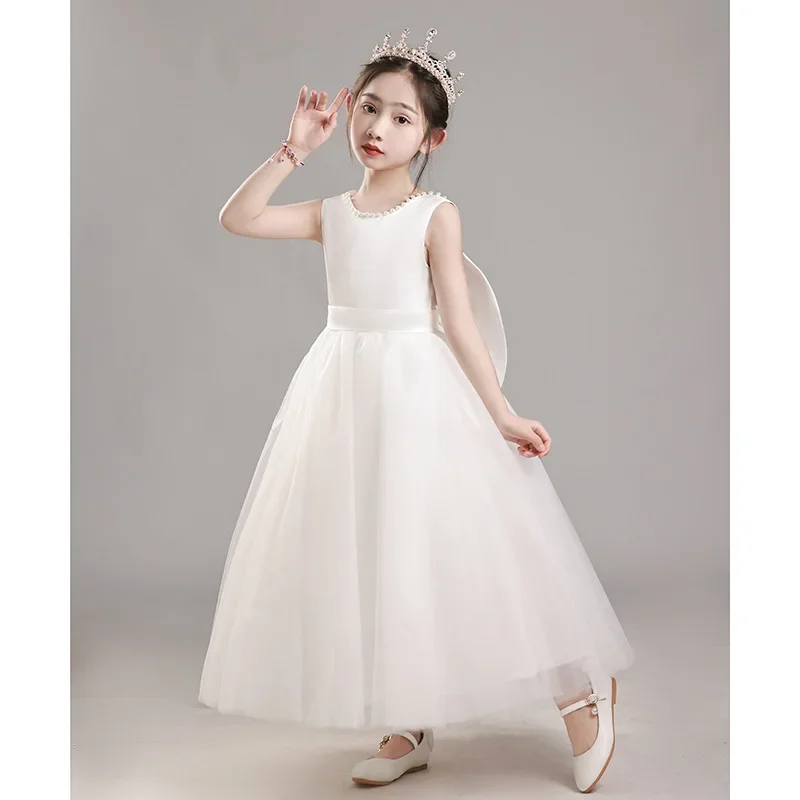 

Fashion Children Dresses Prom Classic Costumes Birthday Party Elegant Princess Dress Evening Dinner Girls Formal Slim Fit Gown