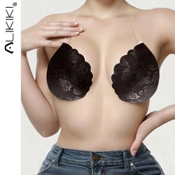 Sticky Bra Invisible Adhesive Reusable Push Up Bra Silicone Strapless Bra Backless Breast Lift Up Nipple Covers Pasties