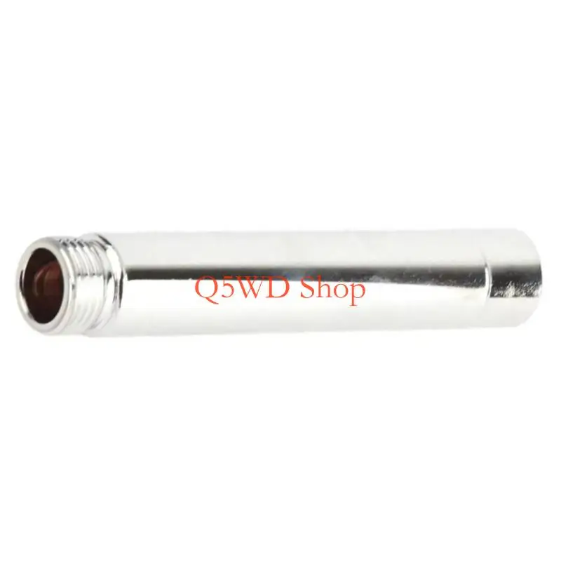 Q5WD Adjustable Shower Arm Extension Stainless steels Shower Extension Tube Lifting Rod Bathroom Accessory Easy to Install