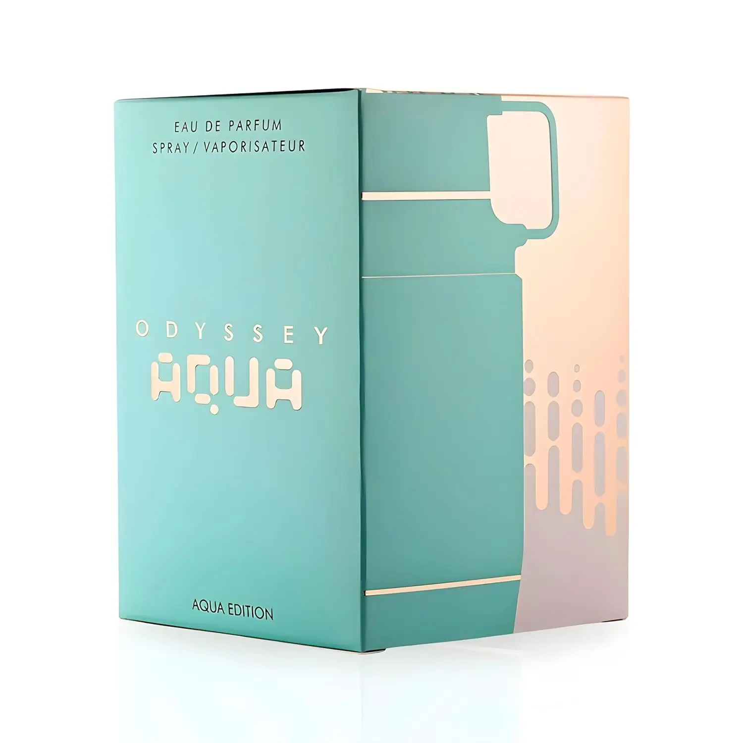 Armaf Odyssey Aqua Edition للرجال بخاخ Eau de Parfum، 3.4 أونصة