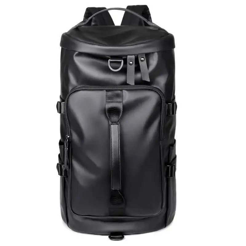 Bolsa tipo estilingue fitness de luxo 2025 para homens, bolsa de viagem de grande capacidade, bolsa de armazenamento de bagagem, mochila seca e molhada