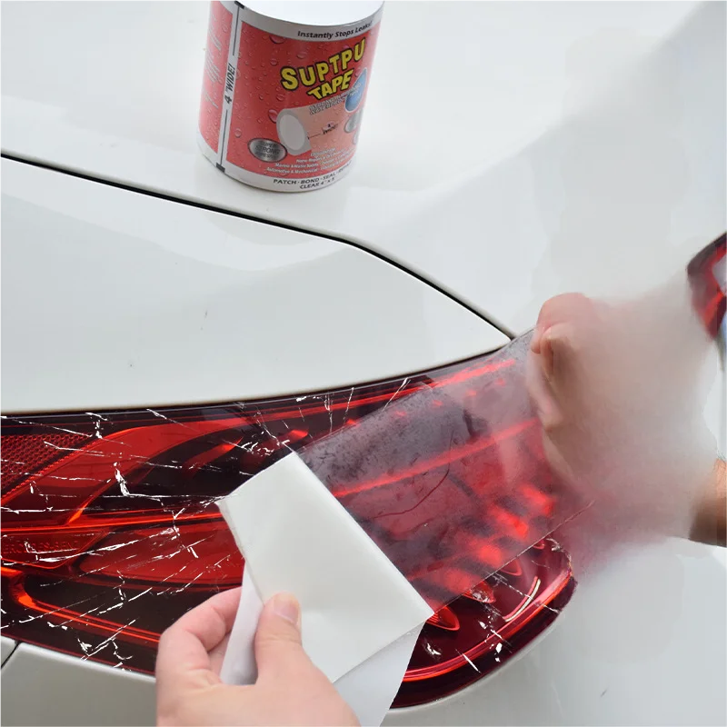 Transparent Repair Tape - Strong High-Adhesion Waterproof Car Tail Light Cover Crack Fix, Electric Vehicle Shell Repair Tape