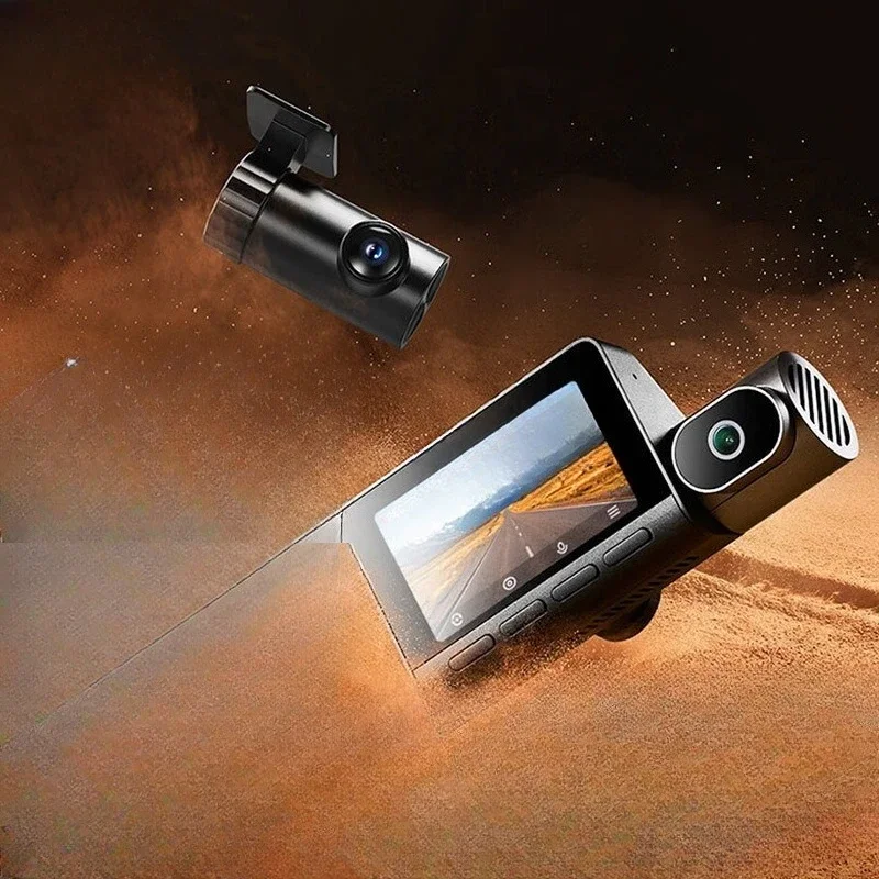 4K front and rear internal recording triple camera, vision camera, ultra-clear