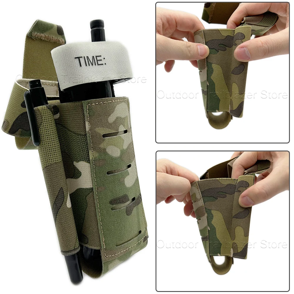 التكتيكية TQ عاصبة الحقيبة TQ الحقيبة مع القابلة للإزالة هوك وحلقة لوحة ل مولي بالز واجب حزام الادسنس القتالية سترة صيد