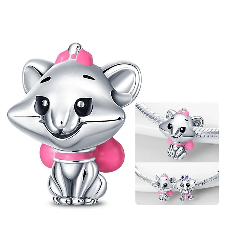 

Hot Sales 925 Silver Original Charms Beads Fit Pendant Charm Bracelet Dangle for Women DIY Fine Jewelry Making