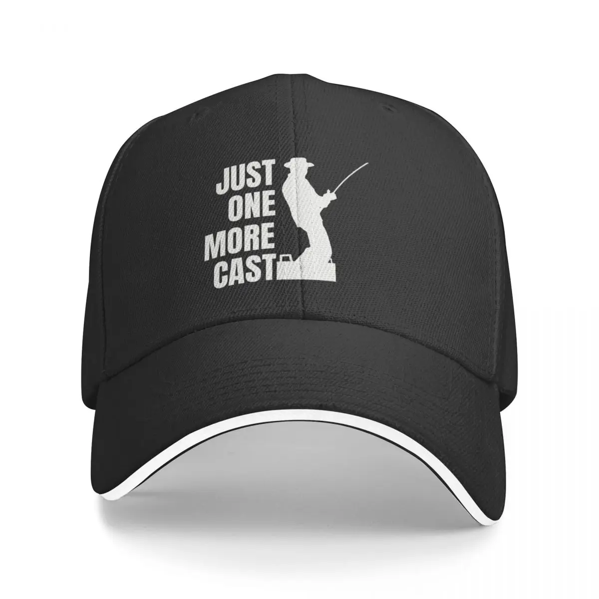 Just one more cast I promise - I got fish to catch Baseball Cap New In The Hat Golf custom Hat Men Hats Women's