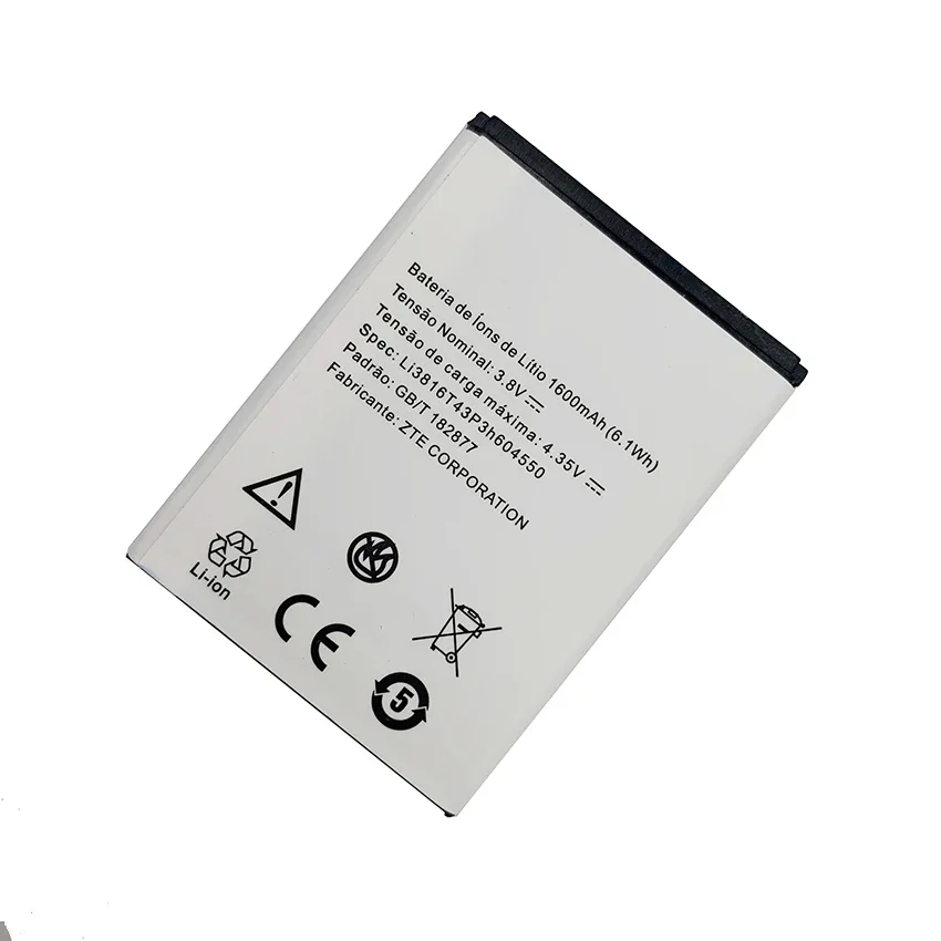 100% Original 1600mAh LI3816T43P3H604550 Battery For ZTE Blade A410 A110 A112 Replacement Batteries Bateria