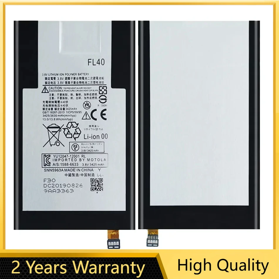 

3630mAh FL40 Battery For Motorola Moto X Play 3A Dual XT1543 XT1544 XT1560 XT1561 XT1562 XT1563 XT1565