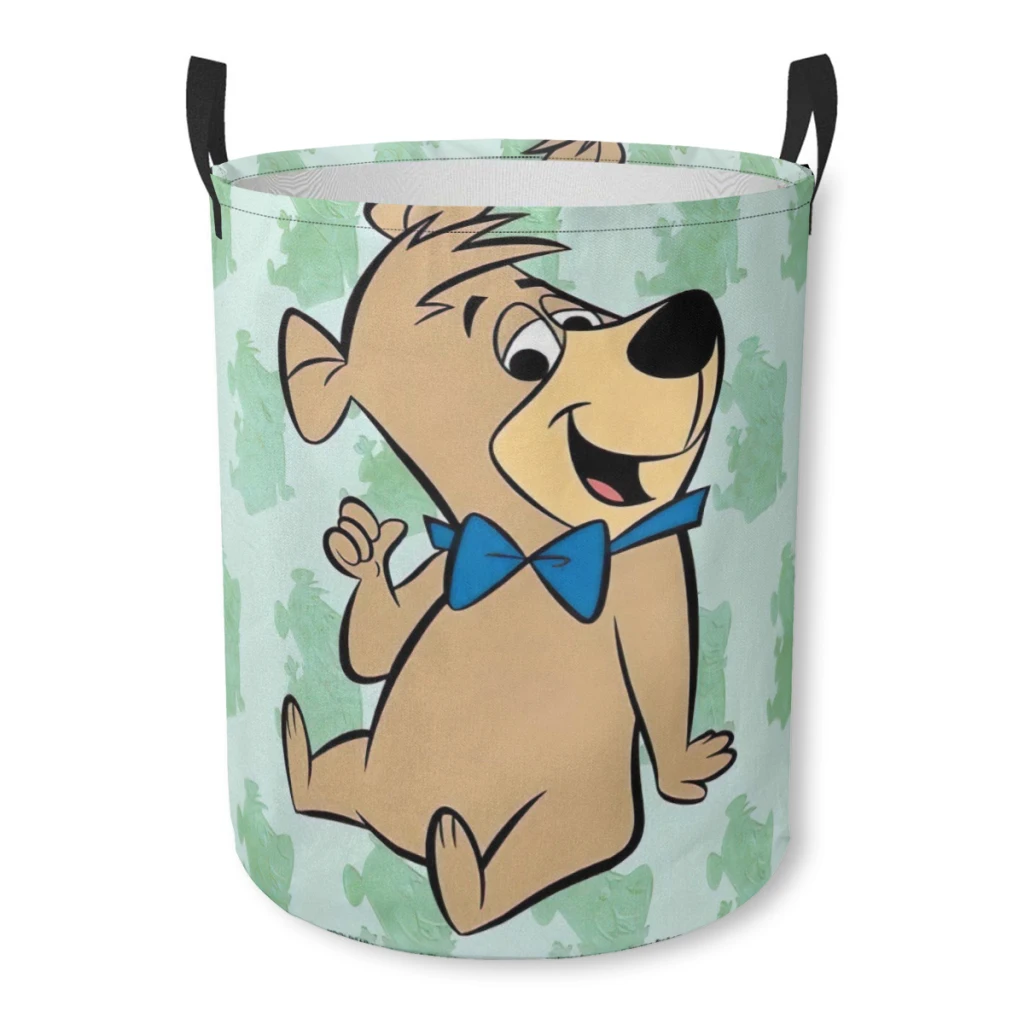 

Laundry Basket huckleberry hound Fabric Laundry Moving Folding Dirty Laundry Basket