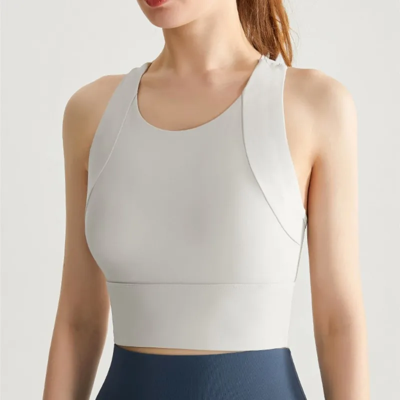 النساء وسادة ثابتة للصدمات الرياضة الصدرية الملابس الداخلية عالية القوة المهنية تشغيل الصدرية رياضة رفع الملابس الداخلية اليوغا حمالة صدر رياضية #1
