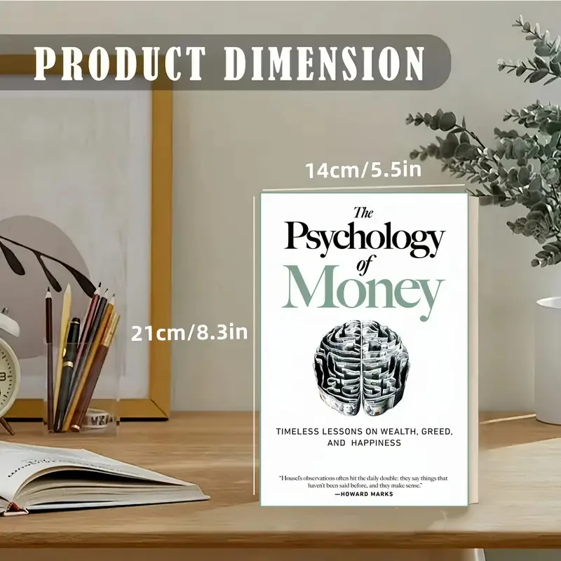 

Morgan Housel - The Psychology of Money English Books Libros Livros