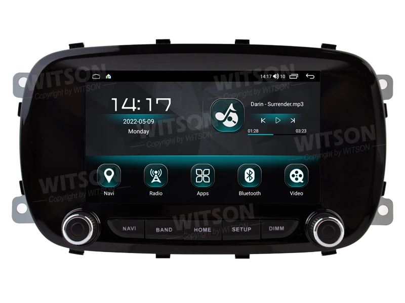 

WITSON Android 13 авто стерео для Fiat 500X 2014-2020 автомобильный радиоприемник GPS навигатор Carplay мультимедиа WiFi автомобильное головное устройство