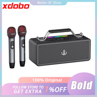 XDOBO BMTL BOLD 150W Wireless Speaker Portable Karaoke Machine With 2 Mics Professional PA System Recording Effects Custom Gift