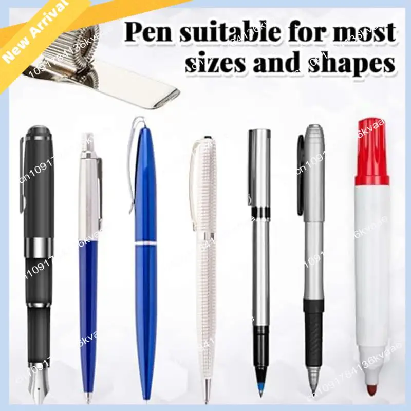 

M01K выдвижной держатель для карандашей 25,6-дюймовый выдвижной брелок с катушкой для ручек с зажимом для плотников, медсестер, рабочих механиков