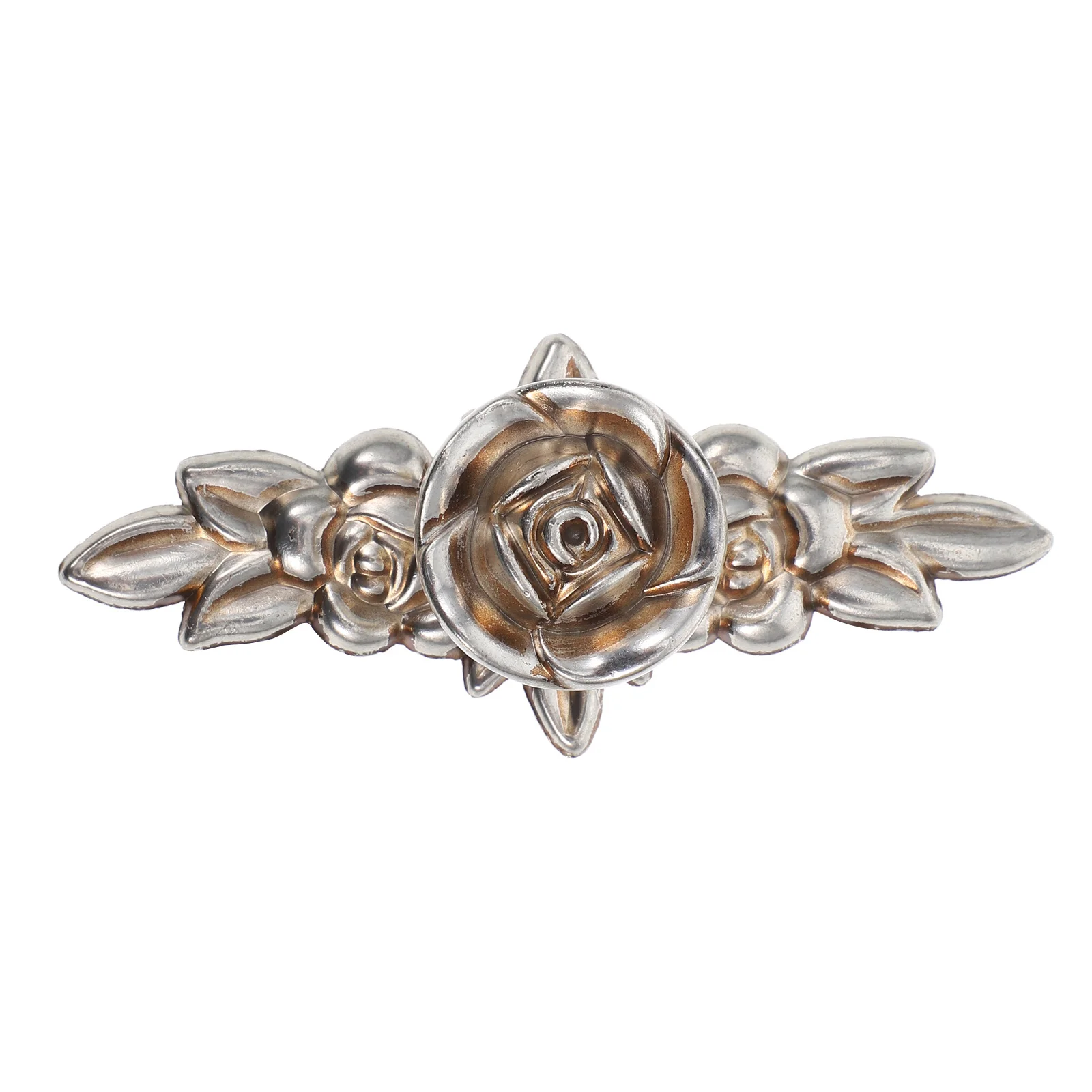 

Zinc Alloy European Style Lacquer Rose Flower Cabinet Handle Durable Modern Furniture Pull Kitchen Bathroom Bedroom
