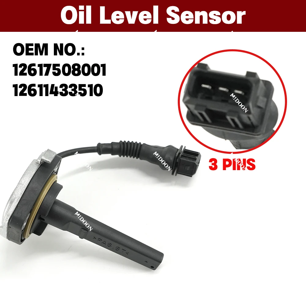 

CREATROAD OE Quality 12617508001 12611433510 Engine Oil Level Sensor For Bmw E38 E39 525 725 1996 1997 1998 1999 2000 2001-2004