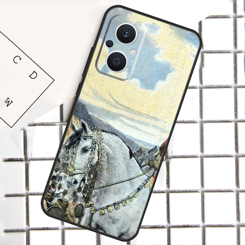 Emperor Menelik Ii Of Ethiopia Adwa Case For OPPO Reno 4 5 6 7 8 Lite 5Z 4Z 2Z 8T 10 Pro OPPO Find X2 X3 X6 X5 Pro Lite Cover