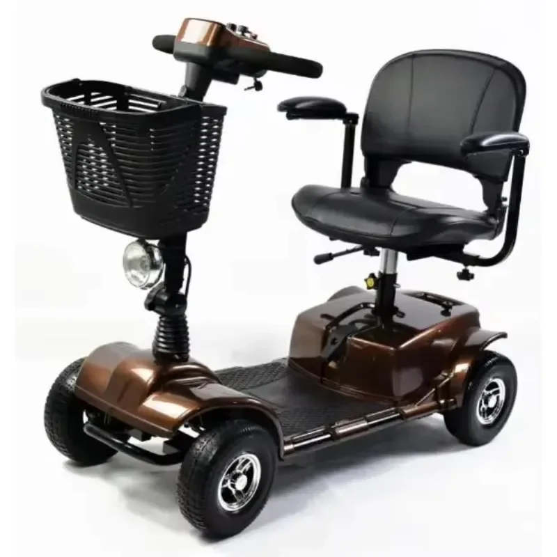MUNIU Elderly Scooter 4 Wheel Folding Handicapped Electric Mobility E-Scooter Adult Disabled for Sale