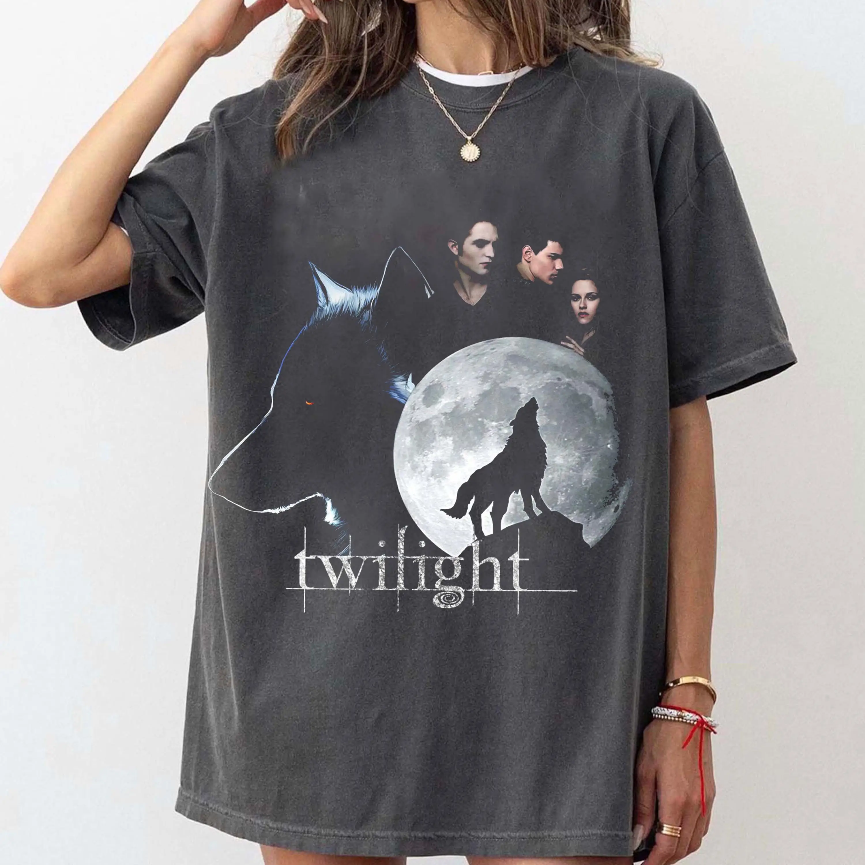 Twilight Movie Shirt, Edward and Bella Graphic Tee, Gothic Vampire Romance T-Shirt, 2000s Retro Aesthetic Shirt Hddigitalpng
