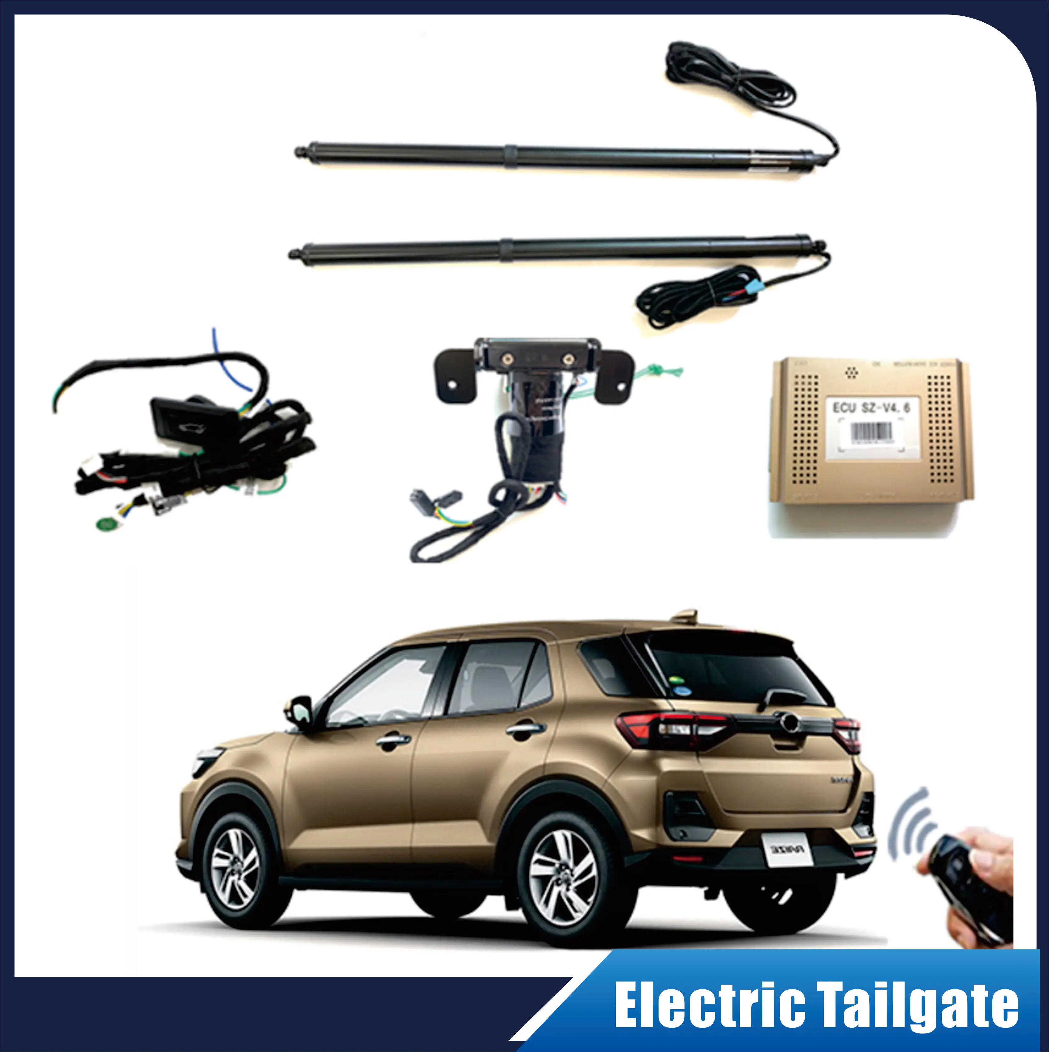 

For Toyota Raize 2020+ control of the trunk electric tailgate car lift auto automatic trunk opening drift drive kit foot sensor