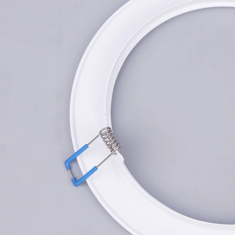 LED Downlight Spotlight Brackets Light Stand Adapters Lamp Shade Rings Hole Enlarge White Outer Frames Cut Out Remedial Circles