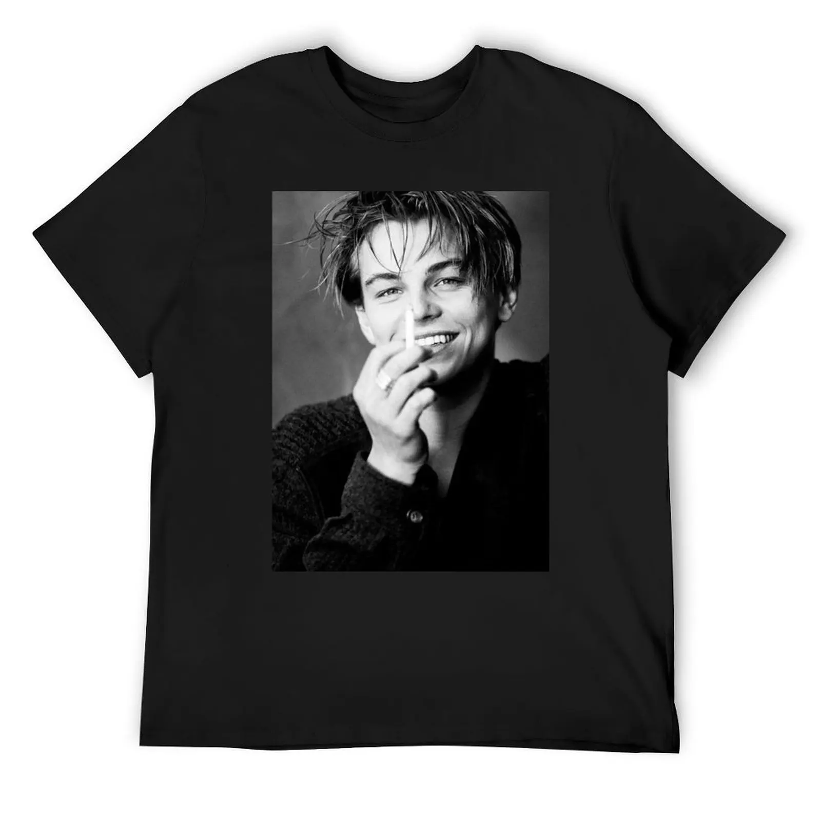 Leonardo Dicaprio T-Shirt anime stuff customs design your own vintage vintage clothes mens tall t shirts