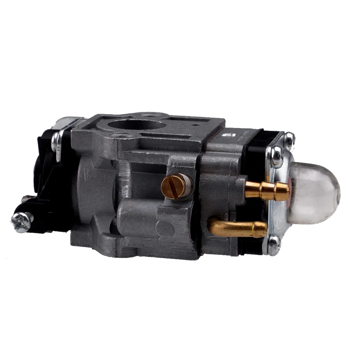 Imagem -02 - Conjunto de Carburador de Metal Prateado para Hyundai Hybc5200 52cc Tempos Gasolina Aparador de Grama Roçadeira