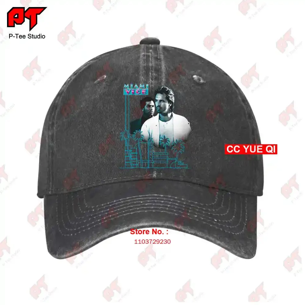 Miami Vice Looking Out Tv Show Baseball Caps Truck Cap RRN5