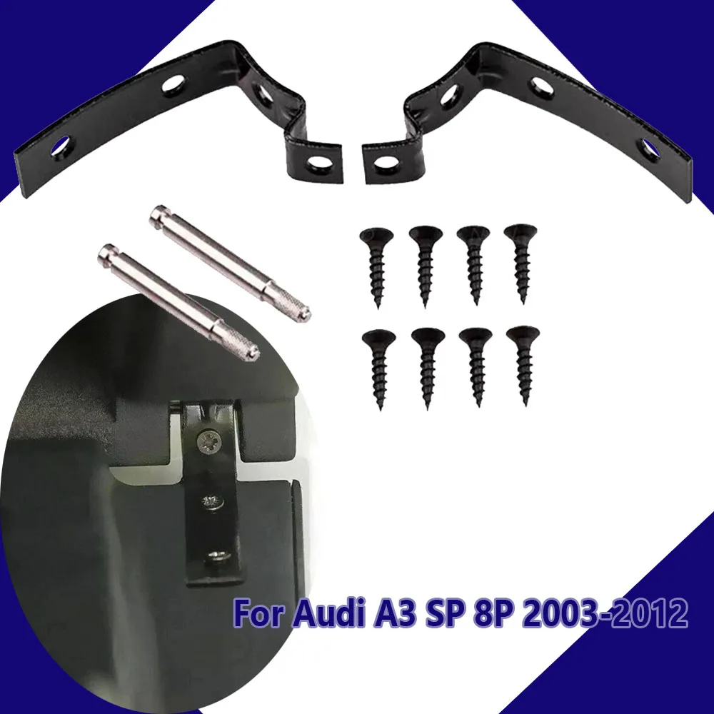 Glove Box Lid Hinge Repair Fix Repair Tool Kit Brackets For Audi A3 SP 8P 2003-2012 8E2857035 Snapped Hinge Replacement