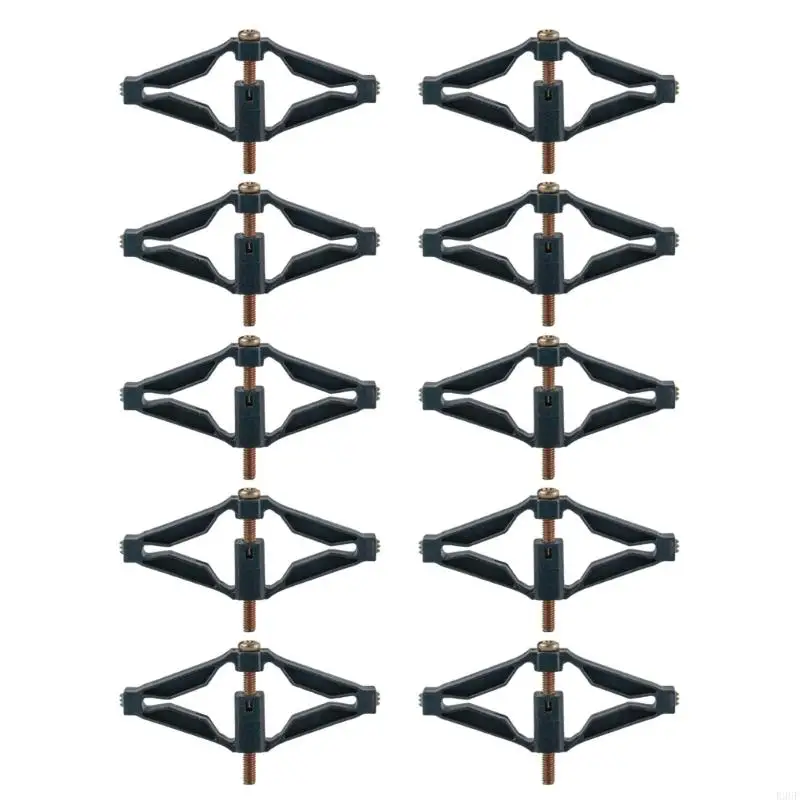 

Pack of 10 Wall Outlet Repair Tool Electrical Box Repair Gadgets Quick Fixing Socket Repair set for 86 Type Socket Fixing