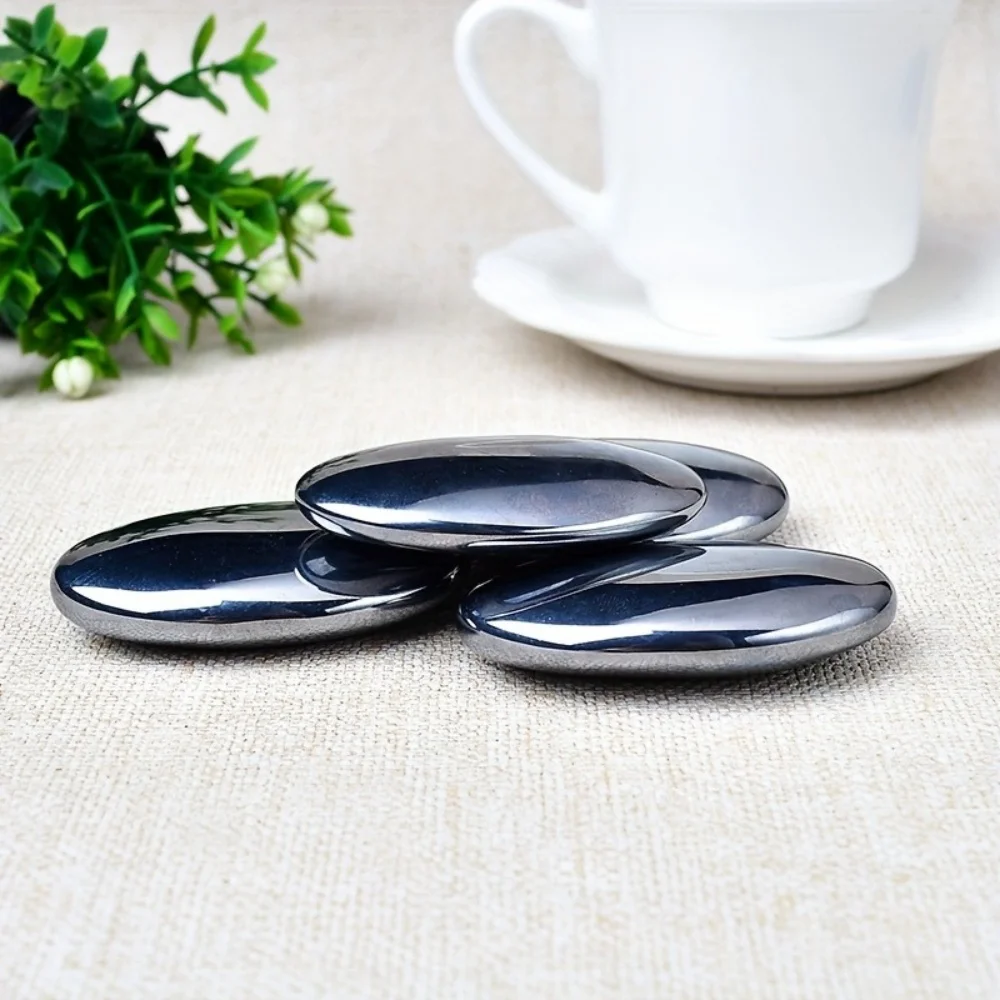 أحجار طبيعية تيراهيرتز حجر النخيل بحجم الجيب كريستال تدليك الصخور القلق مقتنيات كريستال الحجر اللعب مع