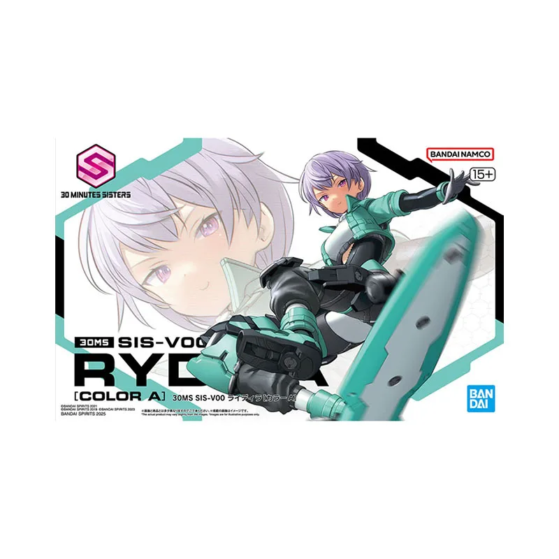 Bandai 30MS Modell Kit Anime Figuren SIS-V00 Rydira Farbe EINE Action Figure Gebäude Kit Sammlerstücke Modell Spielzeug Für Jungen Geschenk