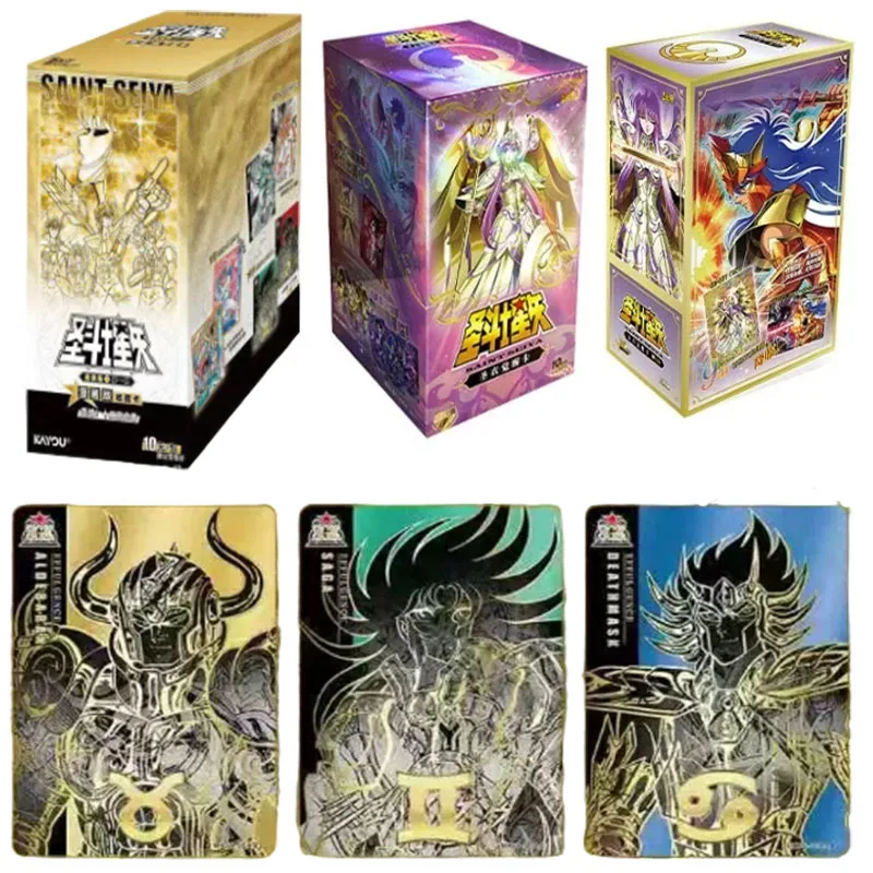 

Genuine KAYOU Saint Seiya Cards Cloth Awakening Series Limited Edition Collectible Cards Anime Peripherals Kids Holiday Gifts