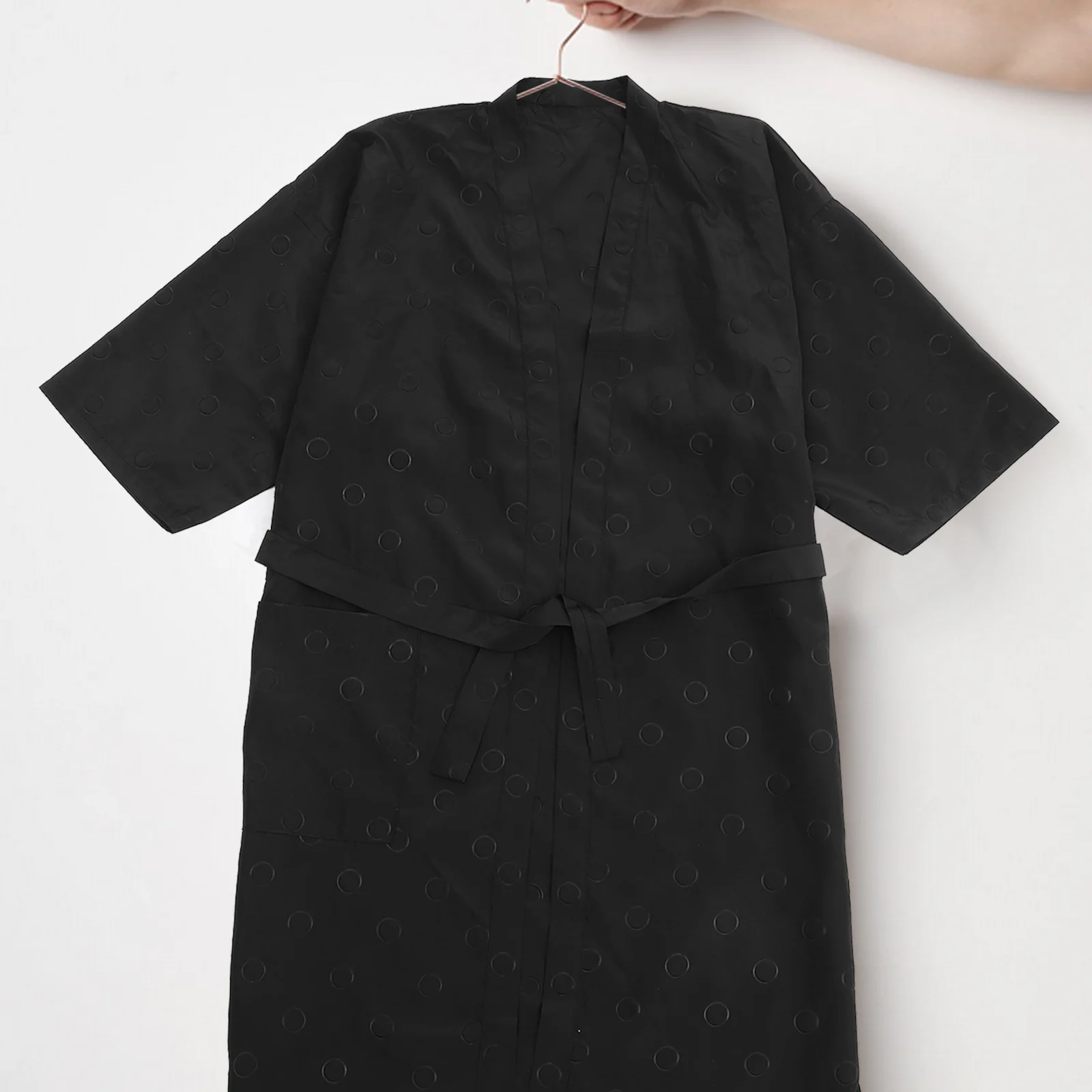 

Платье для парикмахерской, халат для клиента, легкая дышащая парикмахерская накидка для взрослых, накидка для стрижки волос, накидка для парикмахера