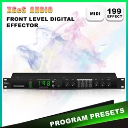 Professional digital reverberation multi effect DSP processor audio processor equalizer