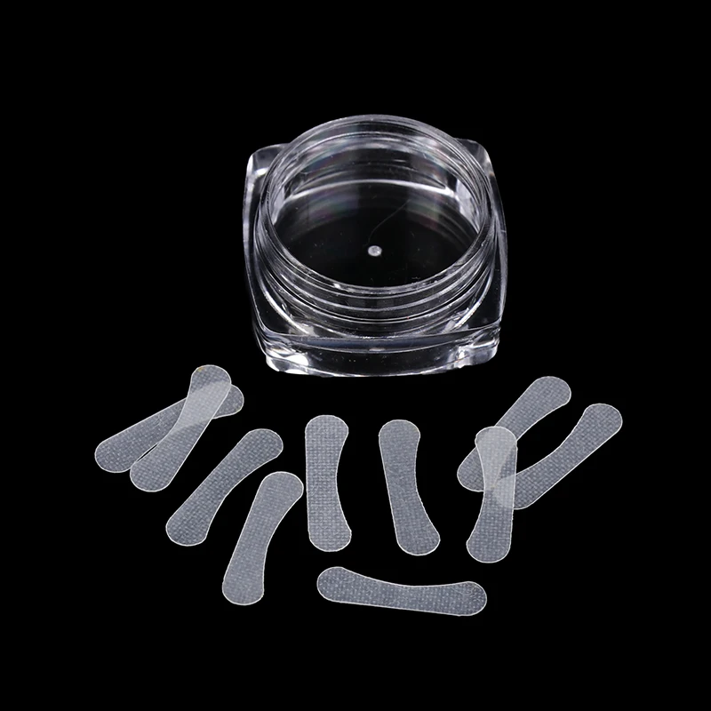 10 pezzi raddrizzamento clip tutore trattamento delle unghie dei piedi incarnite adesivo patch elastico strumento per pedicure strumento di correzione dell'unghia del piede incarnita