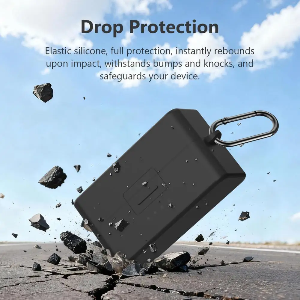 Easy to Install Protective Case Silicone Protective Case for Dji Mic 3 Shockproof Wireless Microphone Cover Anti-scratch