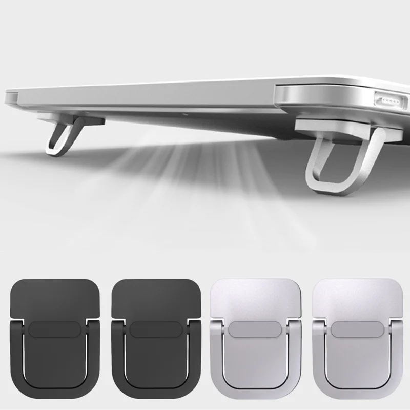 Aluminum Laptop Stand For Computer Keyboard Holder Mini Legs Silm Laptop Stands For Macbook Huawei Xiaomi Notebook Support 2024