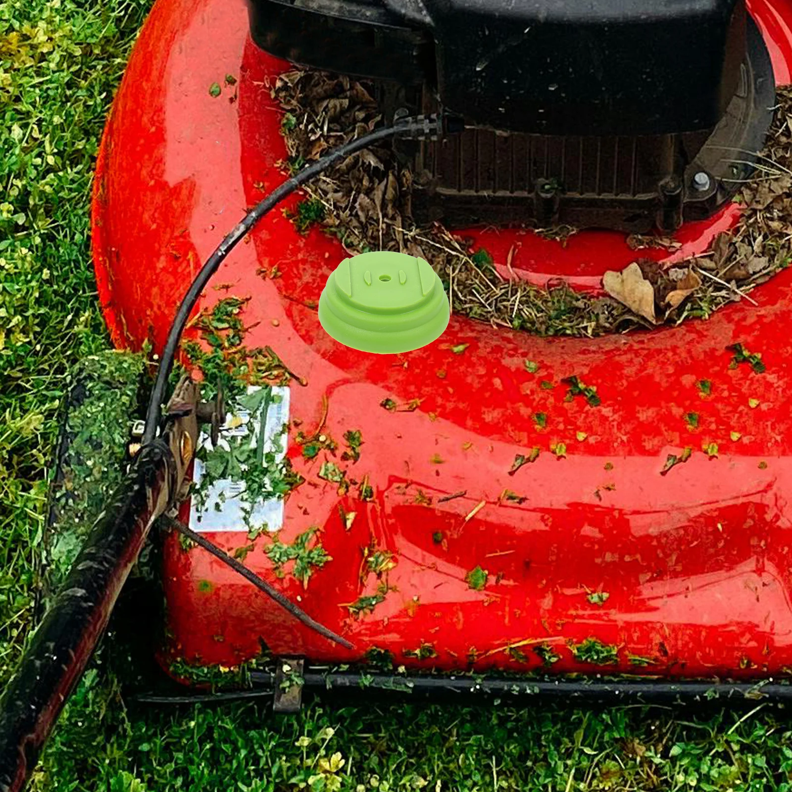 2 قطعة استبدال قاعدة شفرة الانتهازي لجزازة العشب آلة تقطيع الفراشي مادة البولي بروبيلين سهلة التركيب ملحقات أدوات الحديقة