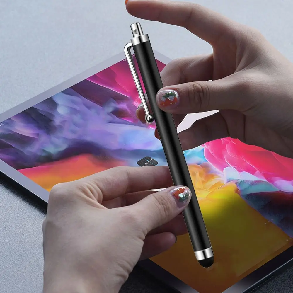 For Phone Ipad Metal For Android Ios High Precision Capacitive Drawing Pen Screen Touch Pen For Tablet Mobile Stylus Pen