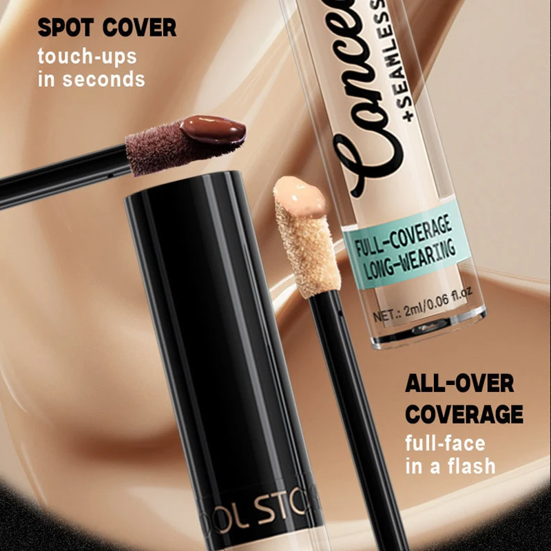 ホワイトコンシーラーファンデーションメイクアップ明るくナチュラル防水輪郭カラーコレクターハイカバレッジくまコンシーラースティック