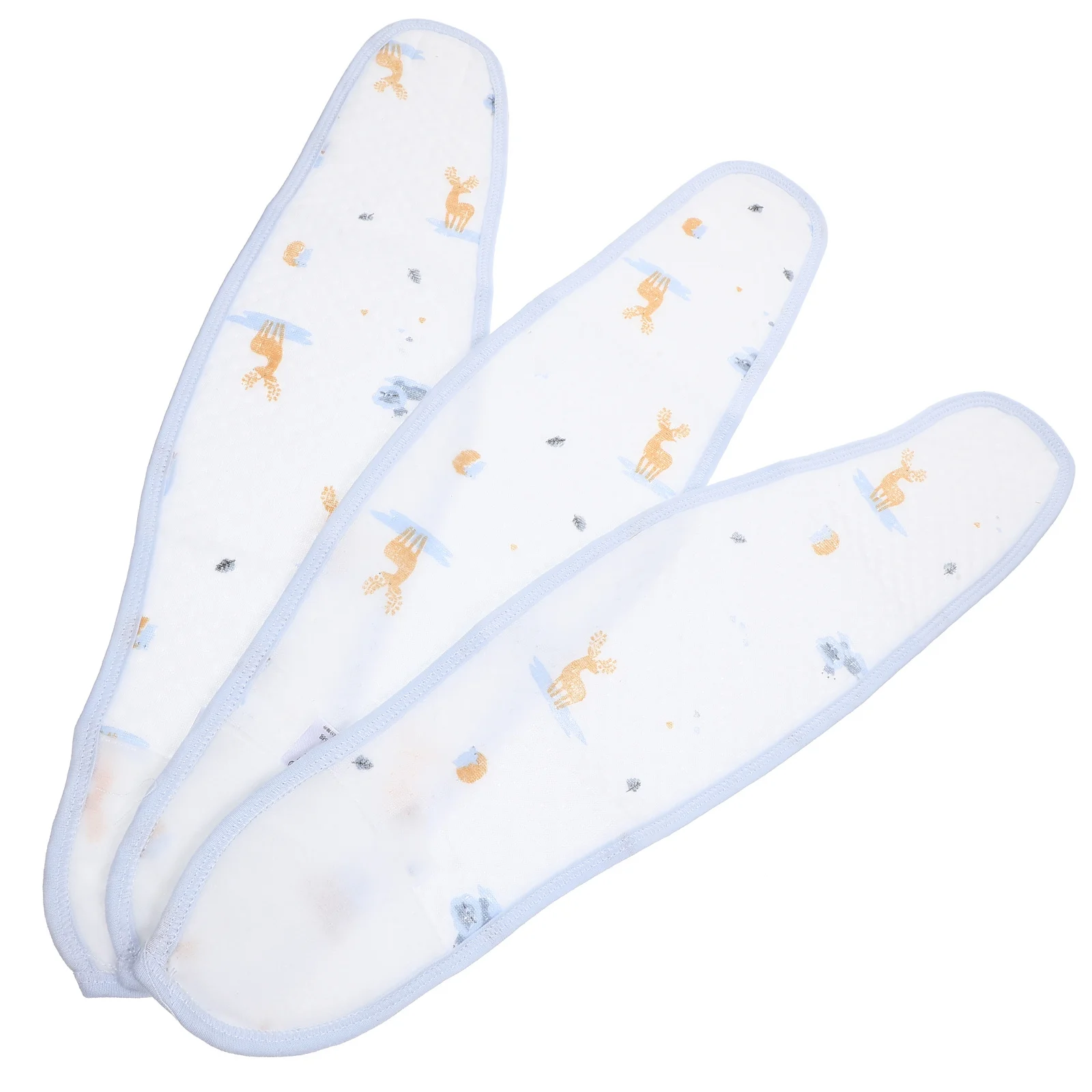

3Pcs Cute Baby Belly Band Breathable Newborn Navel Wrap for Keeping Warm during Rolling Use Printed Navel Belt