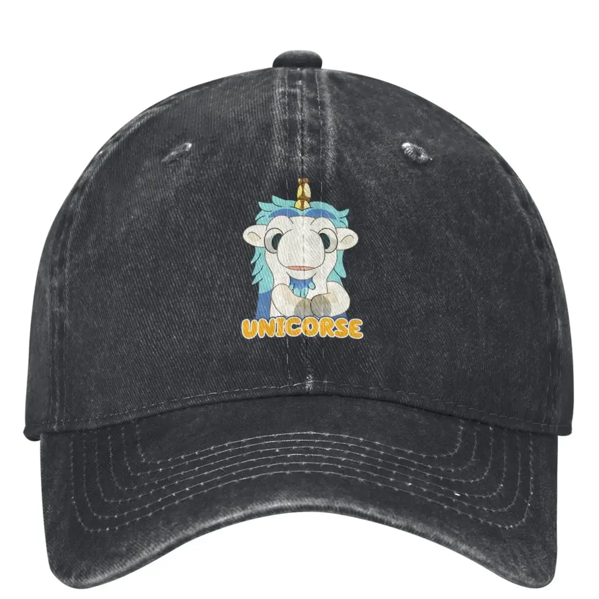 Cute Unicorse Casual Baseball Cap Summer Hot Anime Blueyed Trucker Hat Sun-Proof Outdoor Sports Snapback Cap Men Women Caps