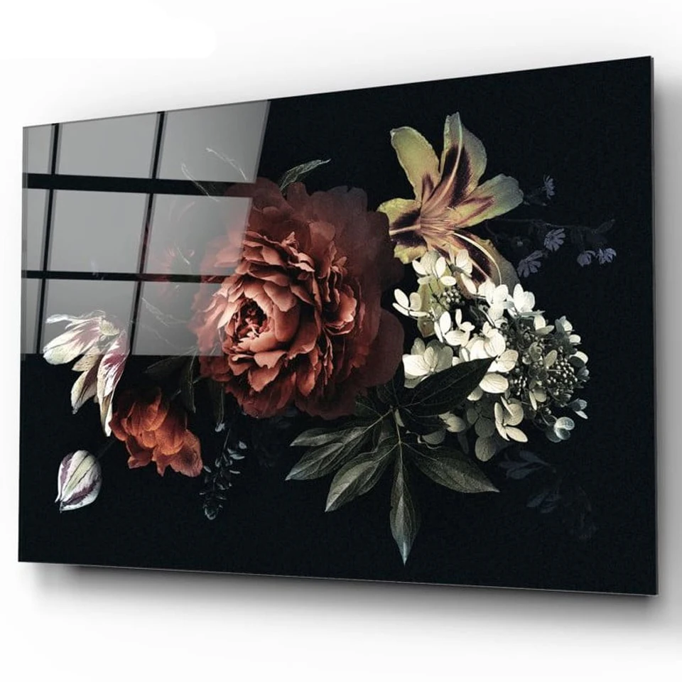 

5D Diy Diamond Painting Full Round Square Peony Flower Art Kit Diamond Embroidery Mosaic Modern Minimalist Home Decoration