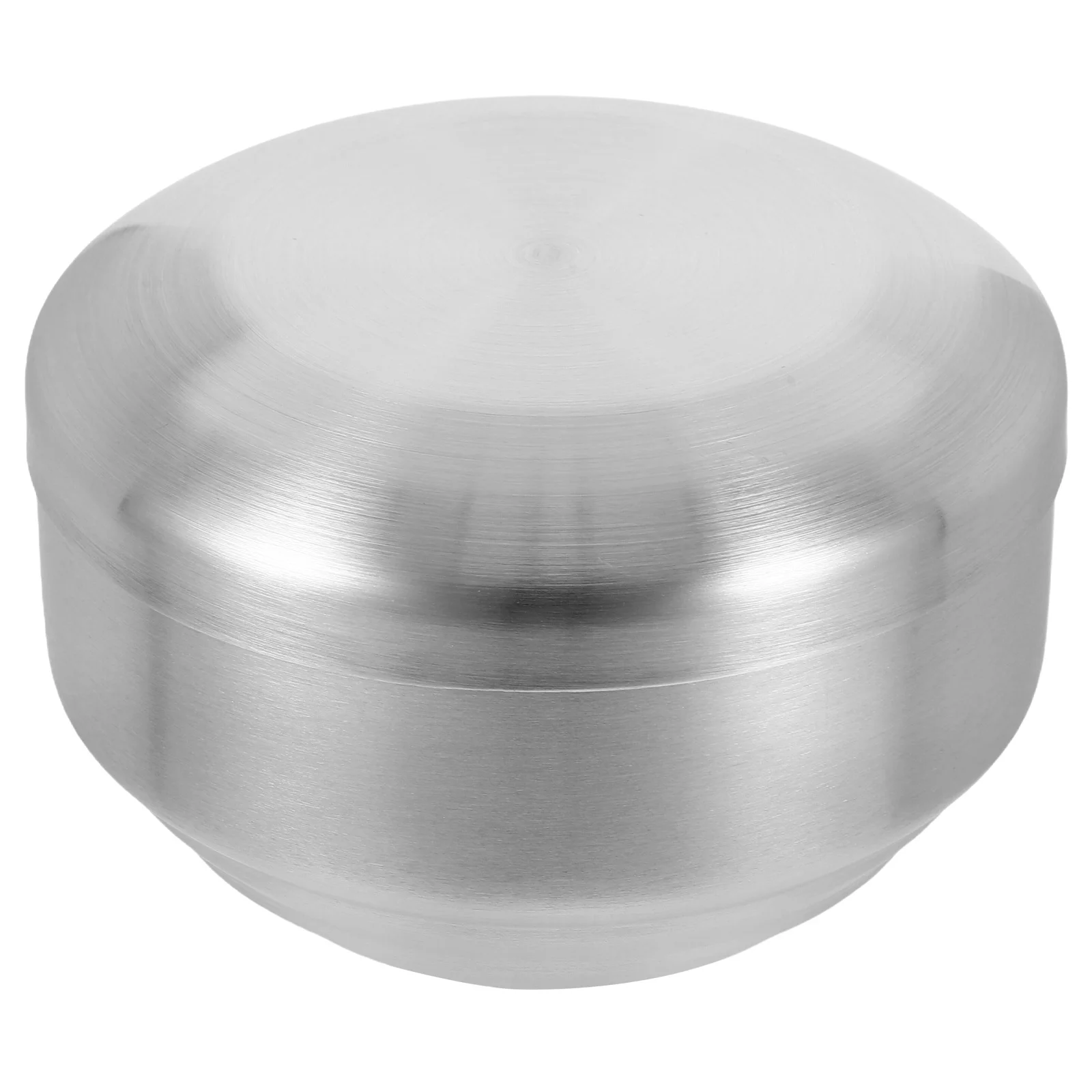 

Stainless Steel Shaving Bowl with Lid Reusable Metal Shaving Soap Dish Small Shave Cream Bowl Men Bathroom Tool