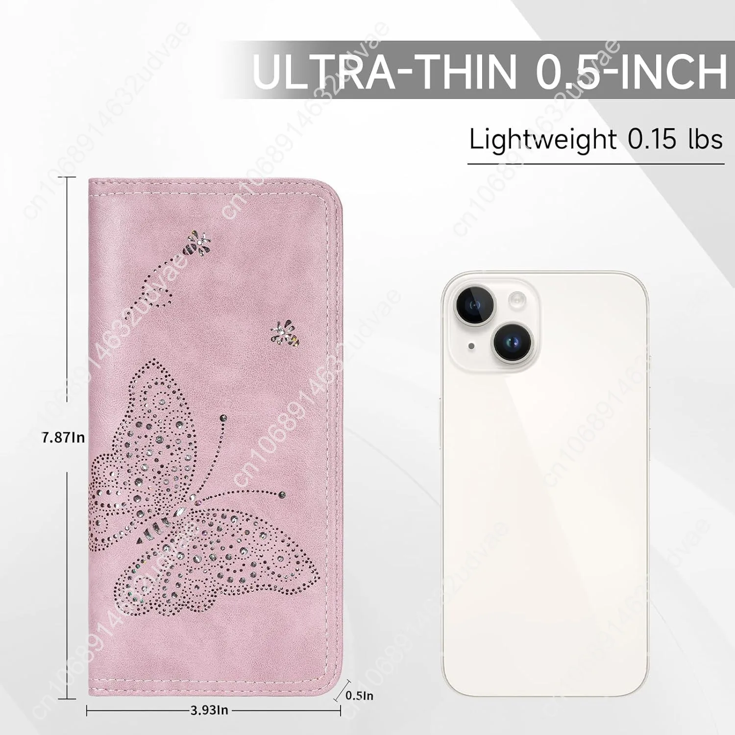 RFID Wallet Women Ultra Slim Thin Womens Wallet Compact Clutch Long Ladies Wallet for Women PURPLE