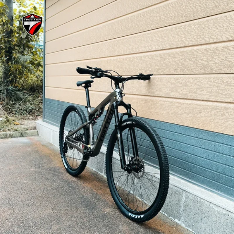 

TWITTER OVERLORD 27.5/29iner WheelTop EDS-13S Electronic shifting Oil Disc Brake Full suspension carbon fiber mountain bike MTB