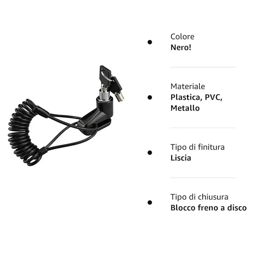 قفل فرامل قرص السكوتر، قوي ومتين، تطبيق واسع، آمن وموثوق، سهل التركيب